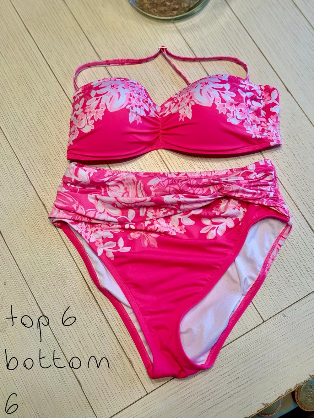 Lilly Pulitzer roxie pink - shadow dancer bikini set